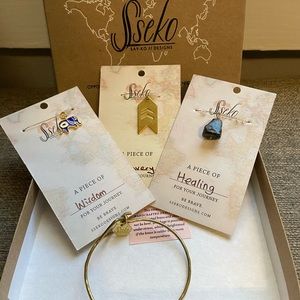 Charm Bracelet with 3 Charms